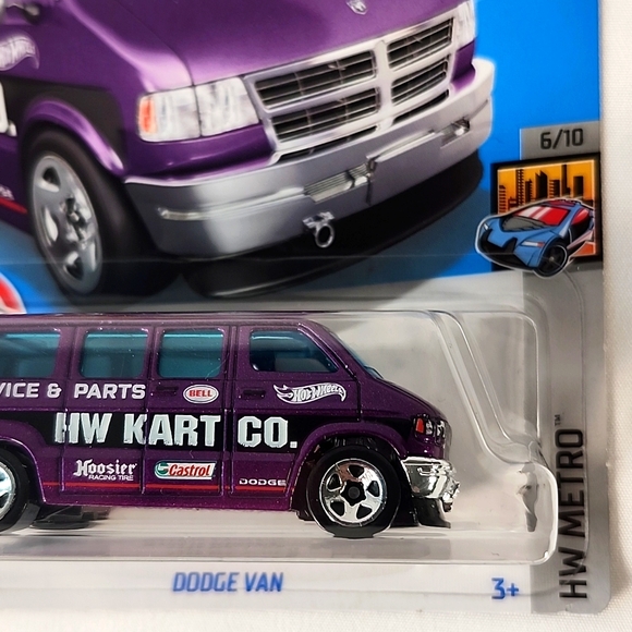 Hot Wheels - Mattel - Dodge Van - Miniature - collectible - Picture 5 of 16